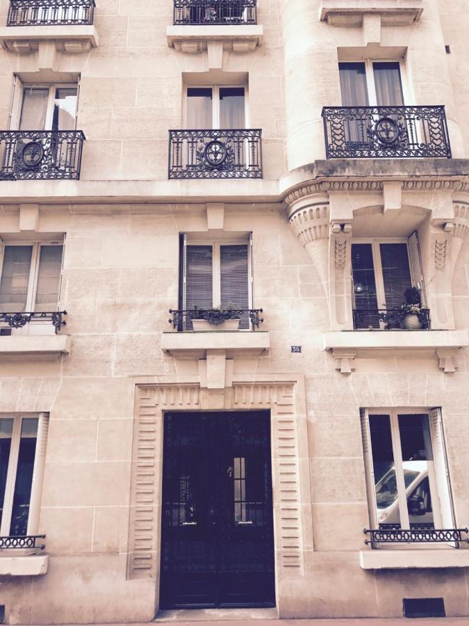 Appartement Paris Ouest Chambre Levallois-Perret Exterior foto